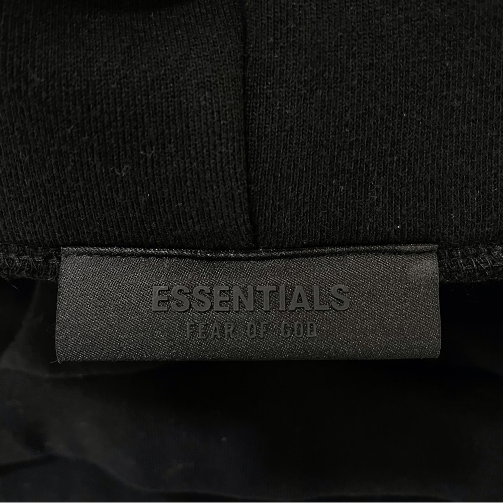 NWT Fear of God Essentials Heather Oatmeal Hoodie - Picture 5 of 9
